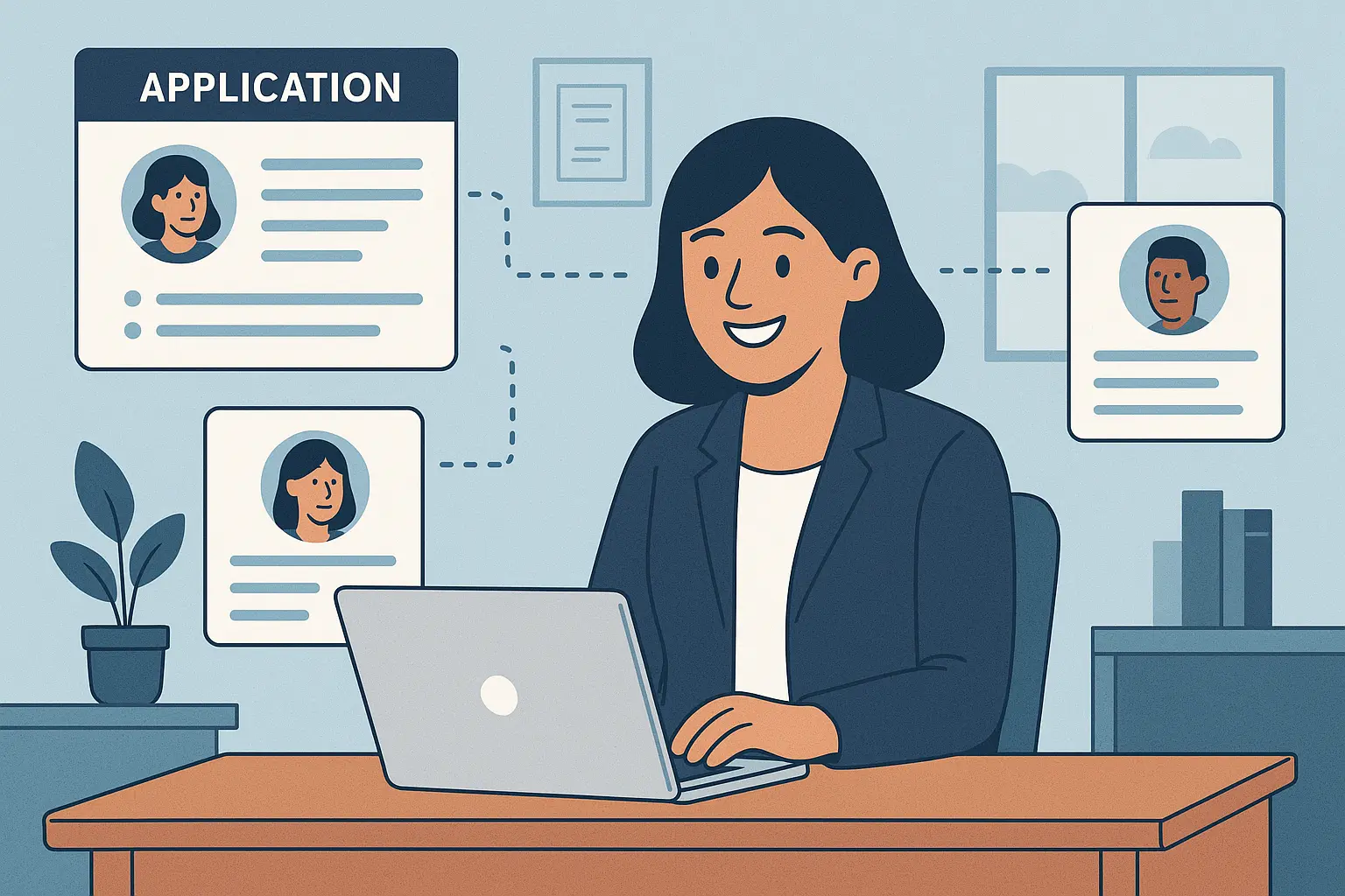 Freelance recruiter managing clients on CANSPLA