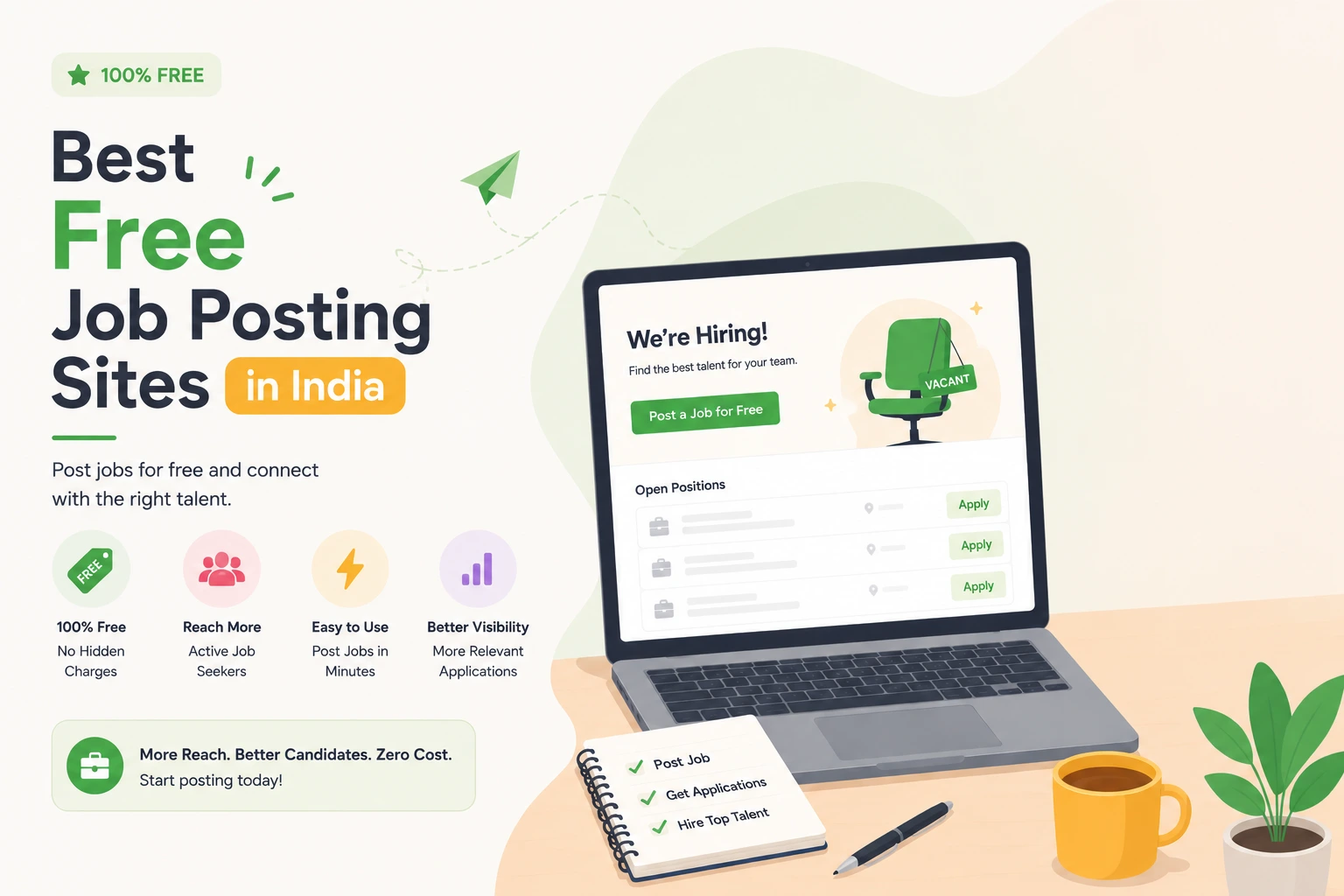 Best Free Job Posting Sites in India in 2026 Featured Image
