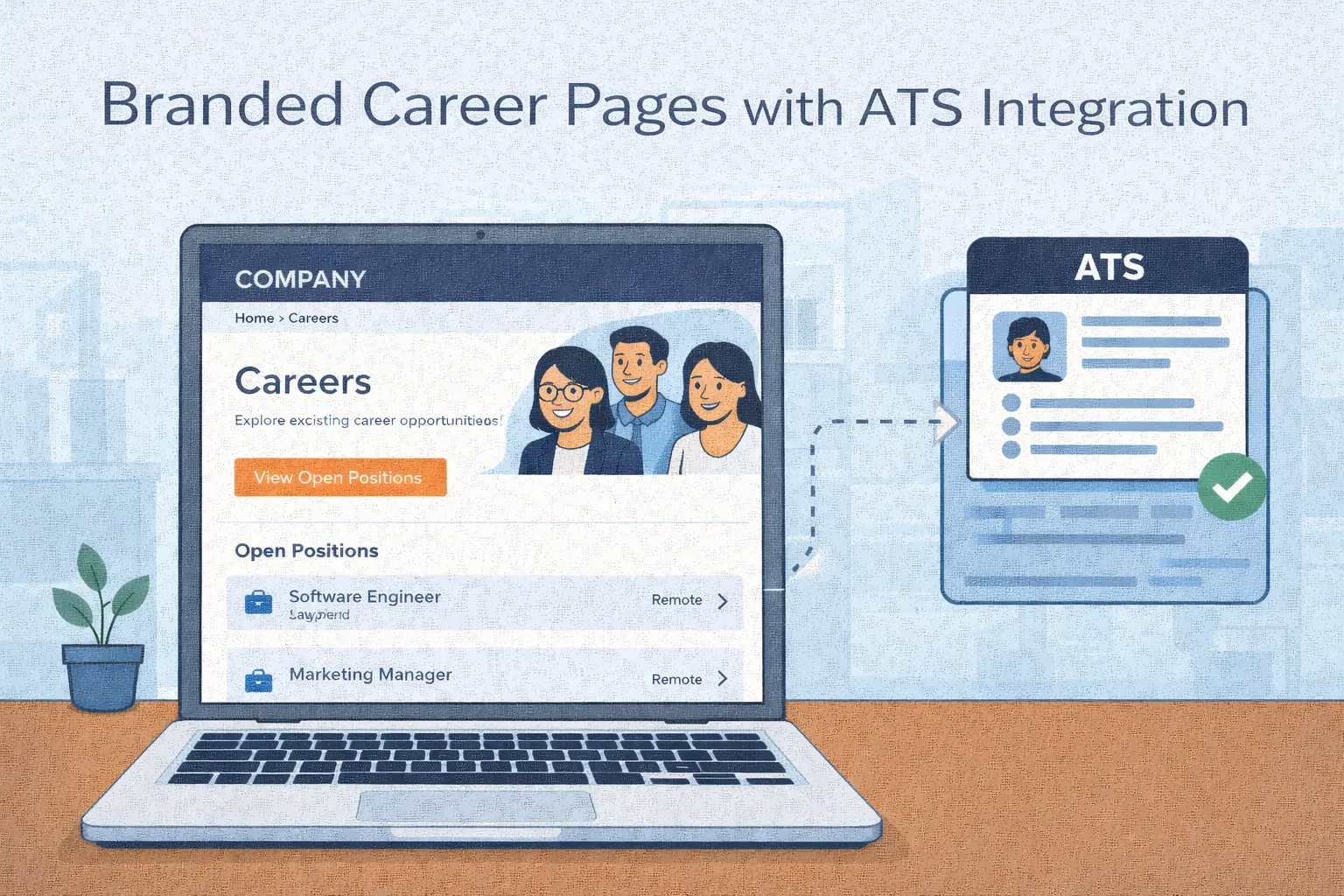 Branded Career Pages with ATS Integration Featured Image
