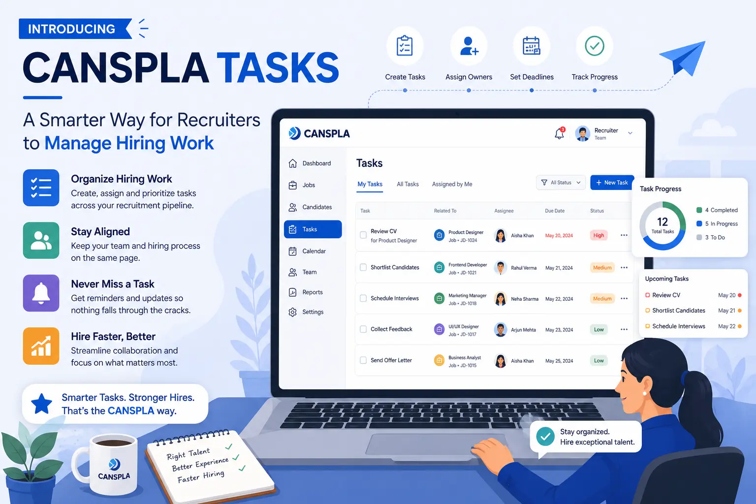 Introducing CANSPLA Tasks for Recruiters to Manage Hiring Work Featured Image