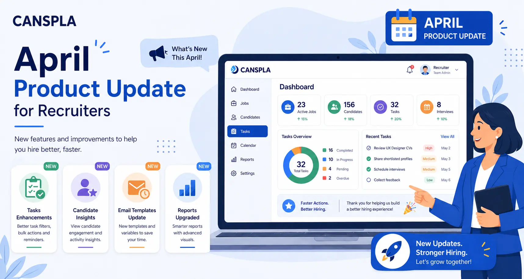 April Product Update for Recruiters Featured Image